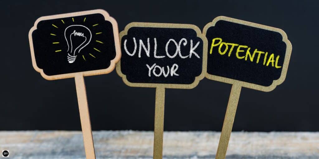 a group of small signs with writing on them